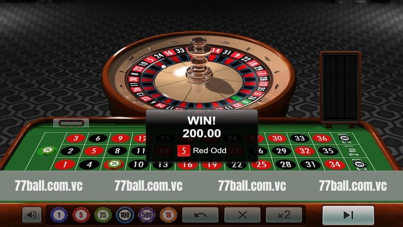 Rouleete - Khám Phá Cơ Hội Làm Giàu Cực Đã Từ 77Ball 3 Tham gia Roulette với 3 bước cực nhanh